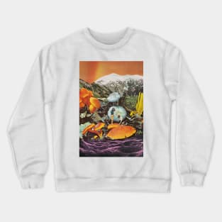 Glowing Mushrooms Crewneck Sweatshirt